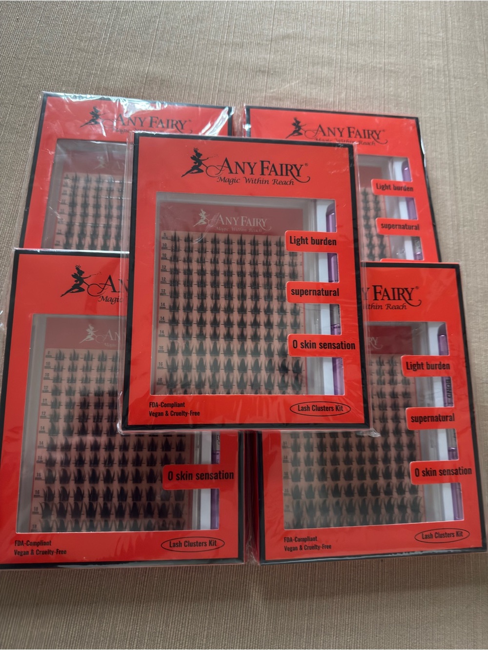 Any Fairy Lash Clusters Kit — Red Box